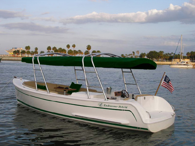 Endeavour Green Electric Boat